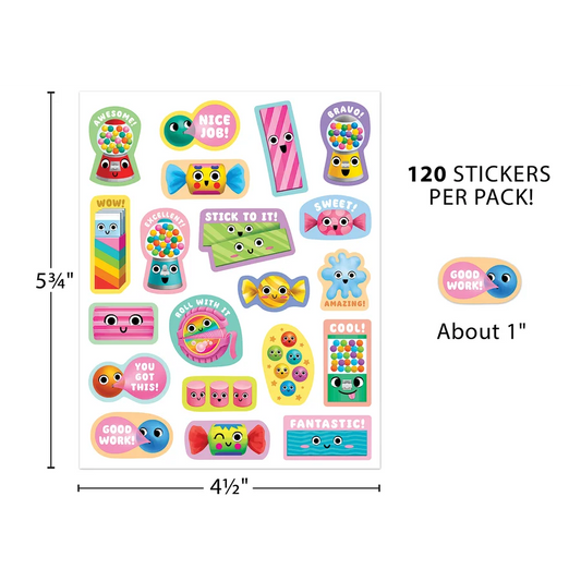 Bubble Gum Smelly Stickers