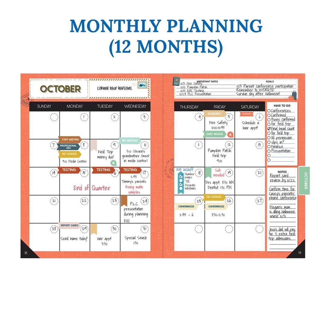 Let's Explore Teacher Planner