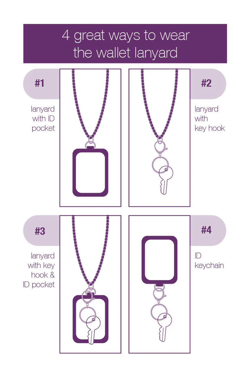 Glacier Wallet Lanyard