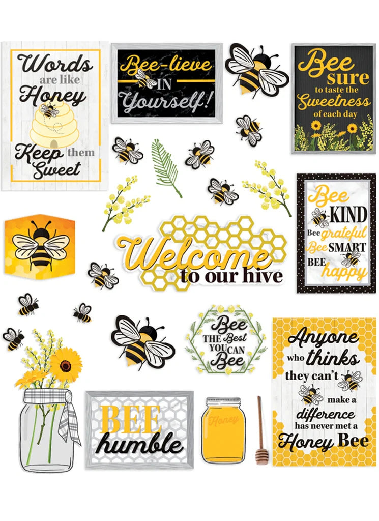 HIVE MOTIVATIONAL BULLETIN BOARD SET