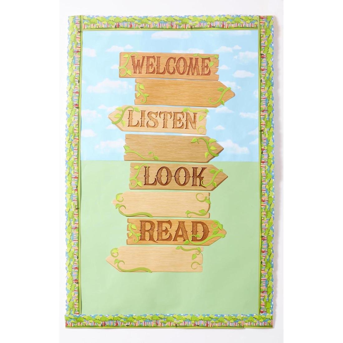 Once Upon A Dream Directional Signs Mini Bulletin Board