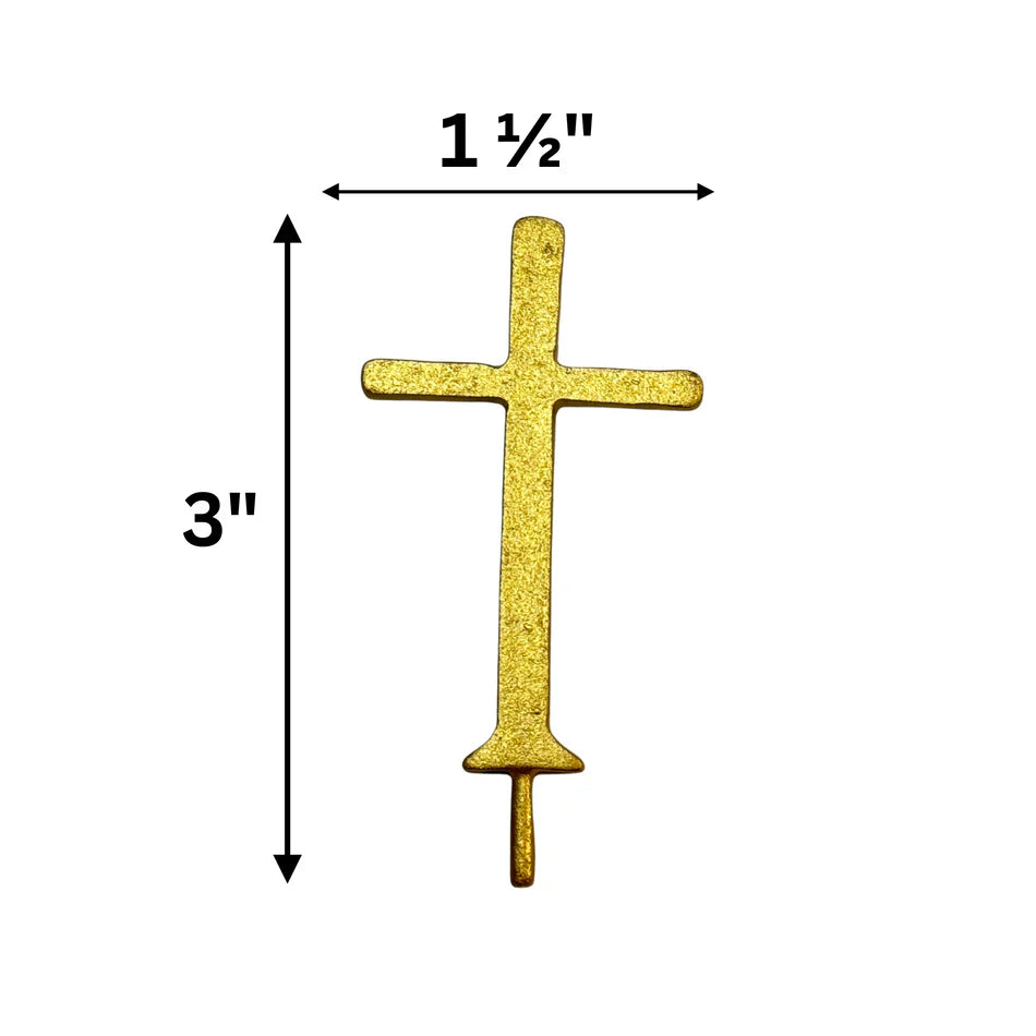 California Mission Miniature Gold Cross