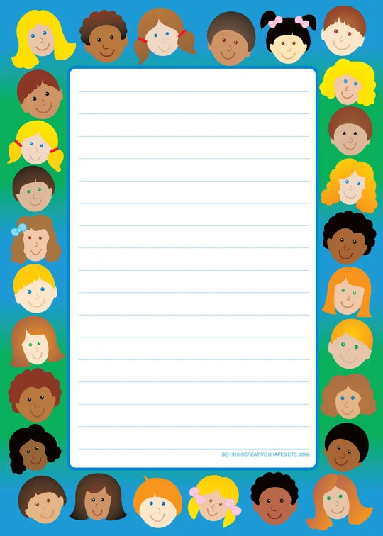 Large Notepad - Kids/Lined