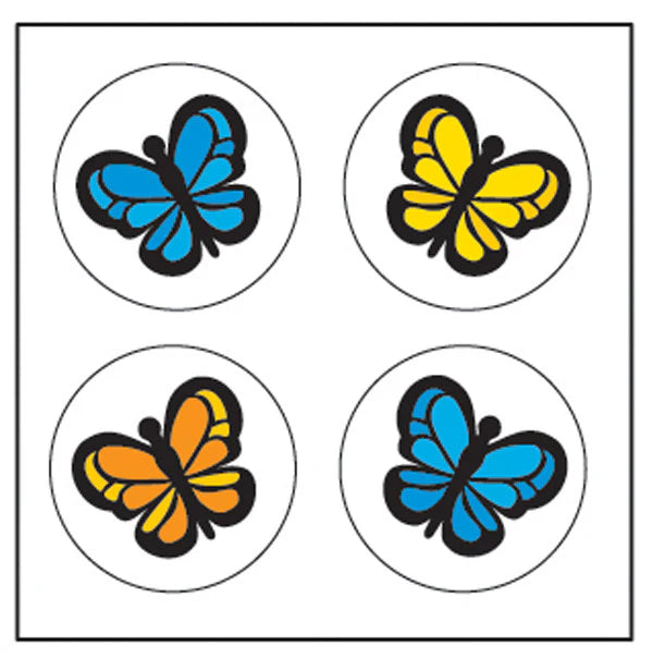 Butterfly Incentive Stickers 864ct