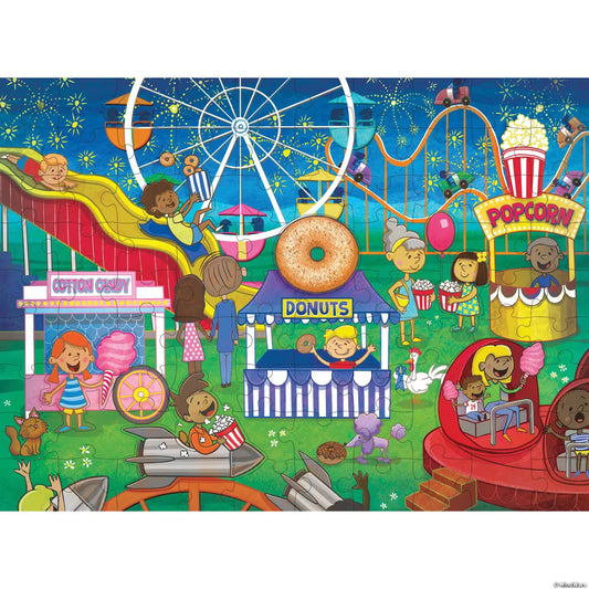 Scratch and Sniff Puzzle: Tasty Treats at the Fair