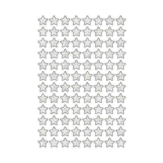 Silver Stars superShapes Stickers – Sparkle