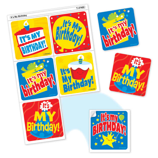 It's My Birthday Tear & Share Stickers™