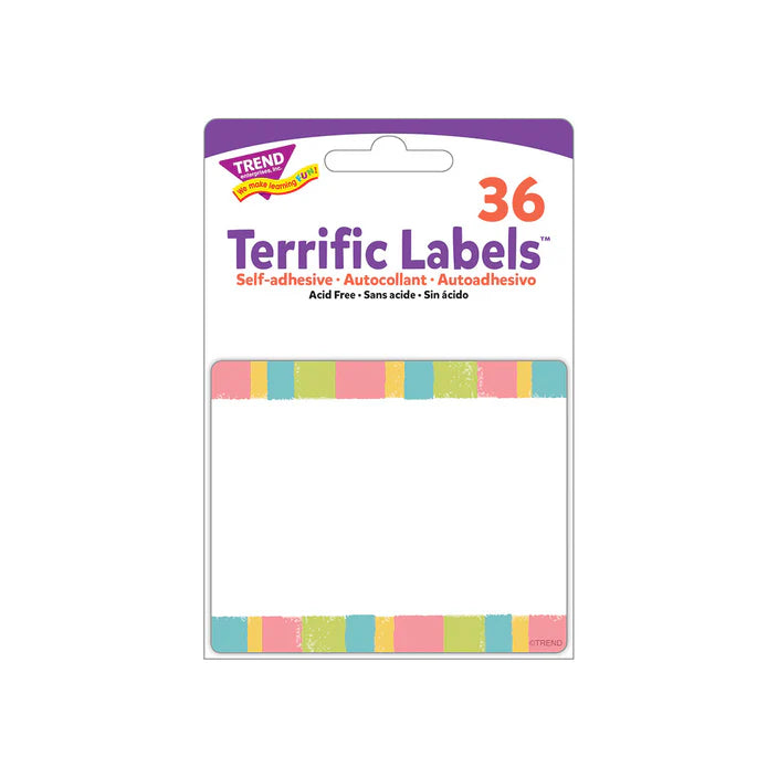 Good To Grow Cheerful Stripes Terrific Labels