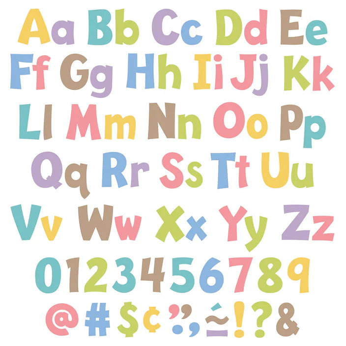 Summer Morning Playful Uppercase/Lowercase Combo Pack (English/Spanish) Ready