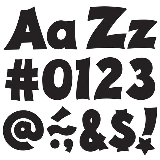 Black Friendly Uppercase/Lowercase Combo Pack (English/Spanish) Ready Letters®