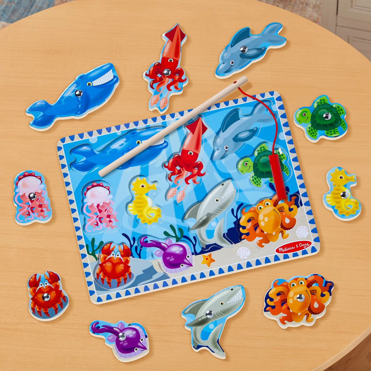 Fishing Magnetic Puzzle Game