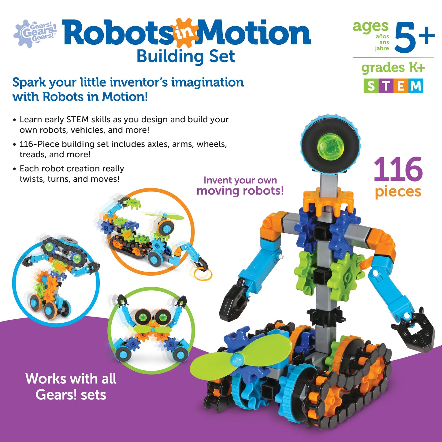 Gears! Gears! Gears!® Robots in Motion