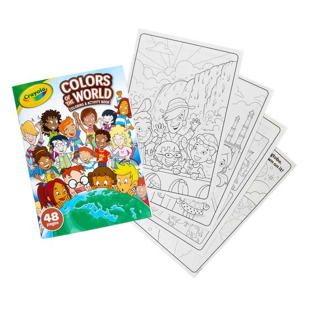 Colors of the World 48 Page Coloring Book