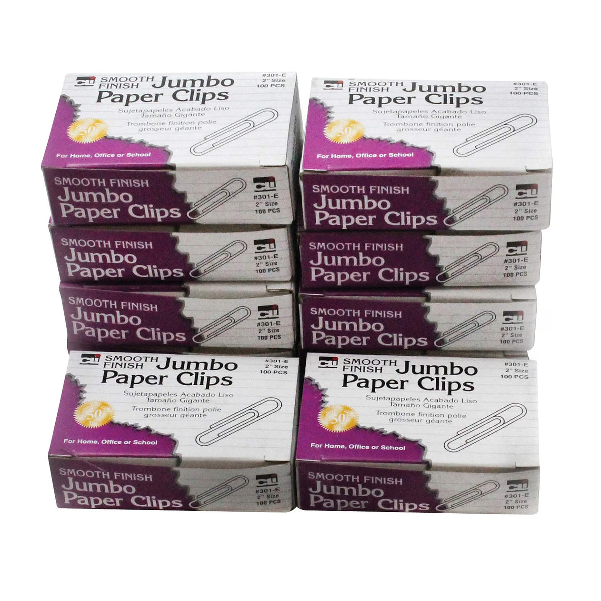 Jumbo Paper Clips 100ct.