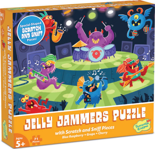 Scratch And Sniff Puzzle – The Jelly Jammers