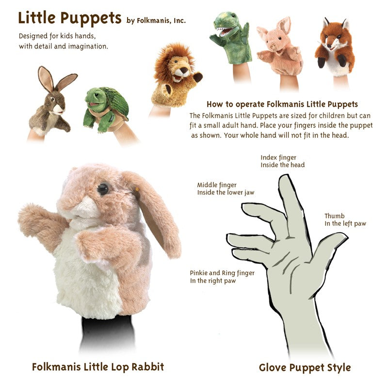 Lop Rabbit Little Puppet