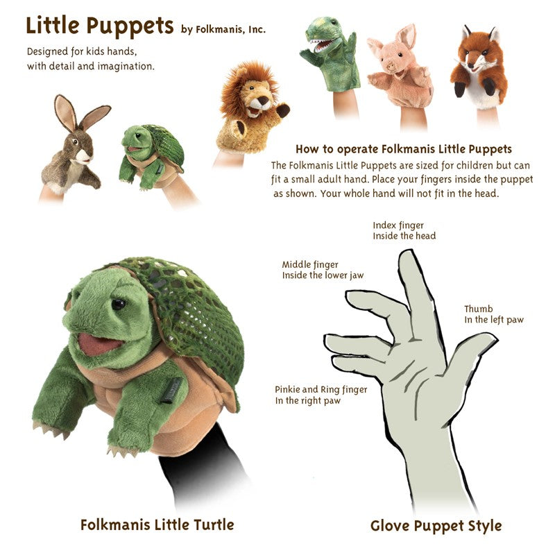 Turtle Little Puppet