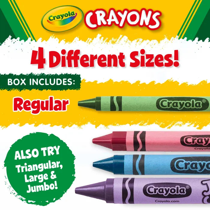 Crayola Crayons, Assorted Colors, Set of 48