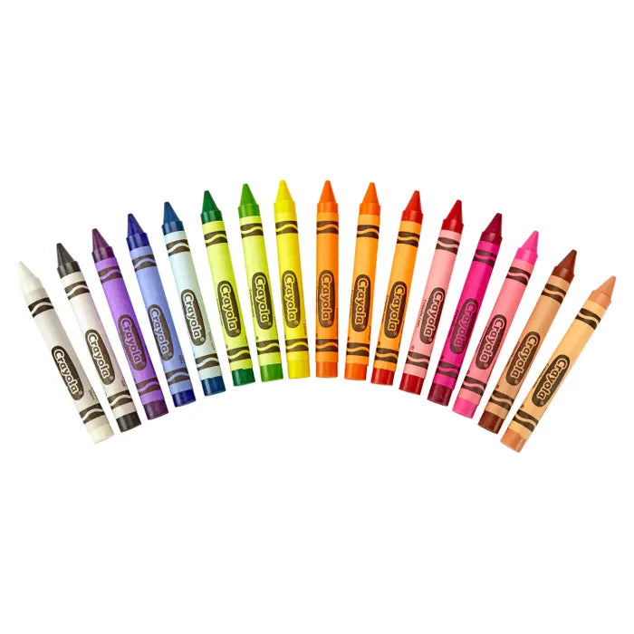 Crayola Large Crayons in Storage Box, Set of 16