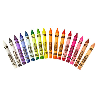 Crayola Large Crayons in Storage Box, Set of 16
