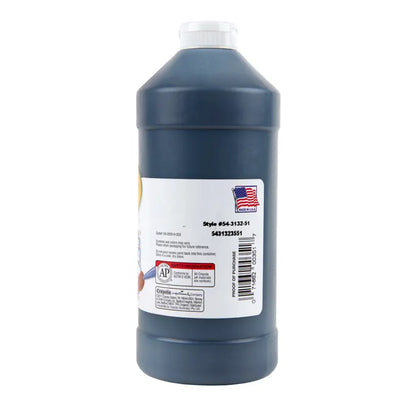 Crayola Artista II Washable Tempera Paint, 1 Quart Bottle, Black