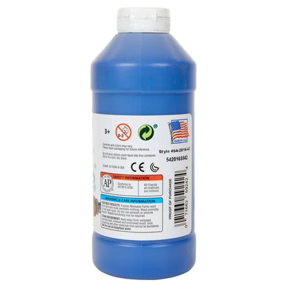 Crayola Washable Paint, 1 Pint Bottle, Blue