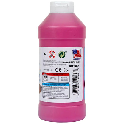 Crayola Washable Paint, 1 Pint Bottle, Magenta