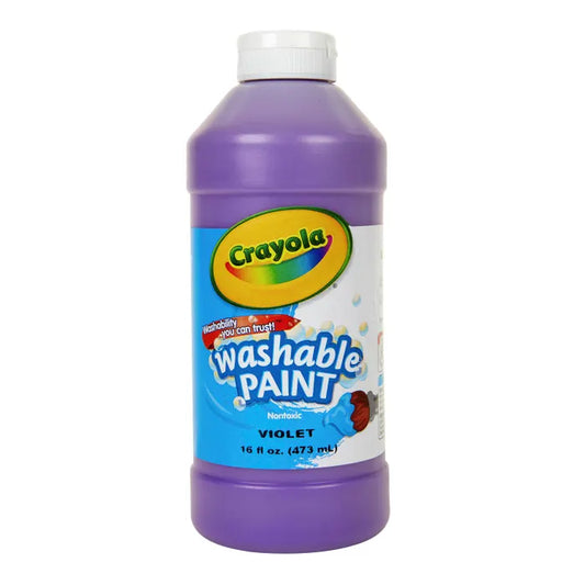 Crayola Washable Paint, 1 Pint Bottle, Violet