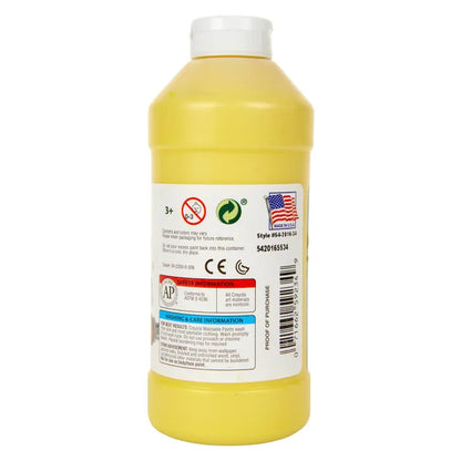 Crayola Washable Paint, 1 Pint Bottle, Yellow