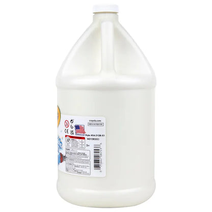 Crayola Washable Paint, 1 Gallon Jug, White
