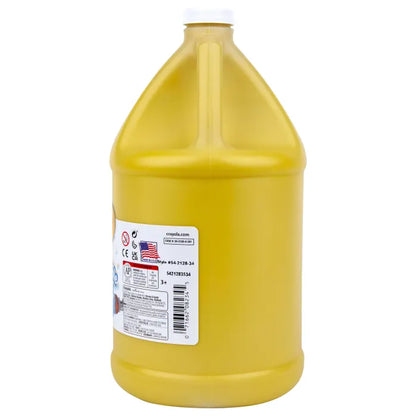 Crayola Washable Paint, 1 Gallon Jug, Yellow