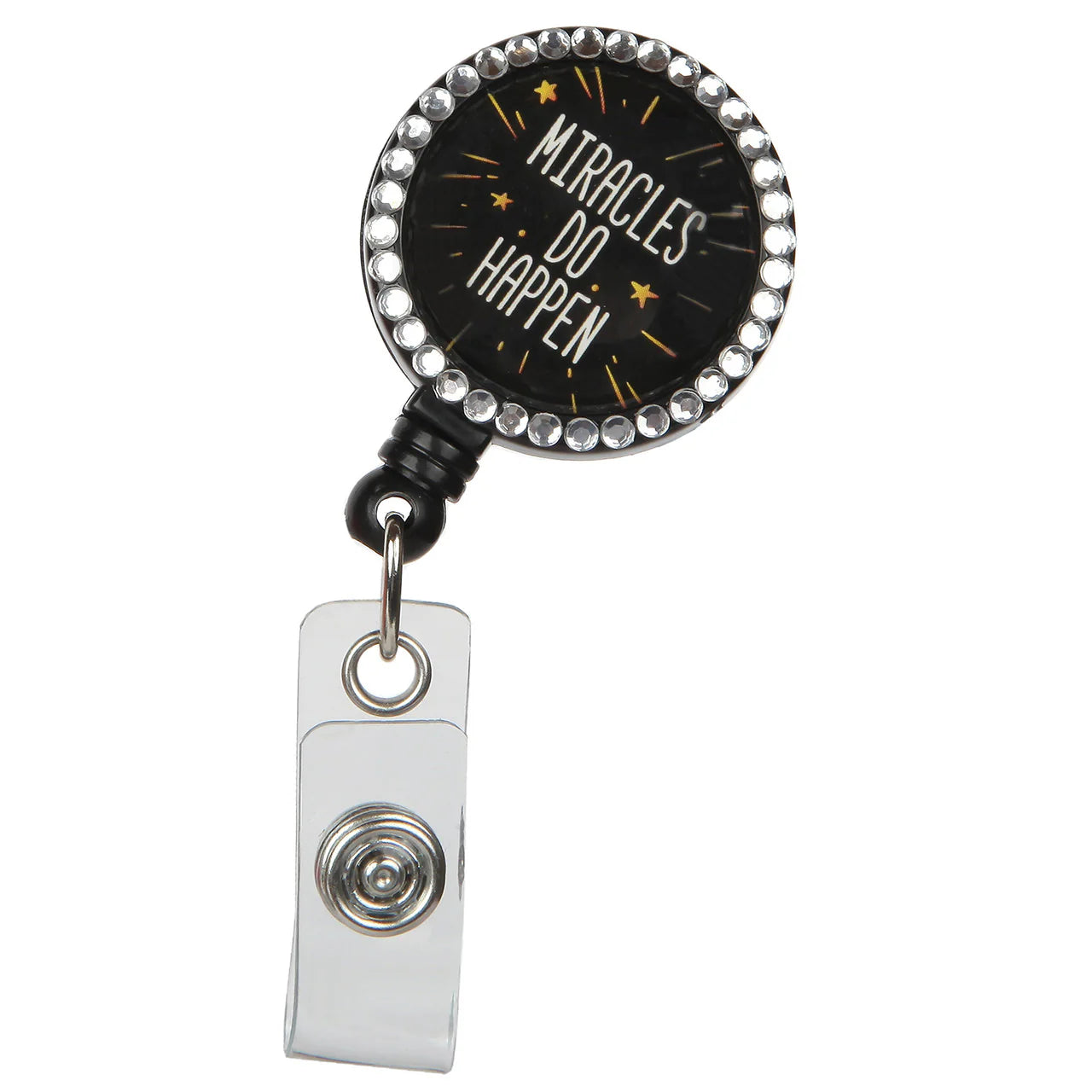 Miracles Do Happen Retractable Badge Reel