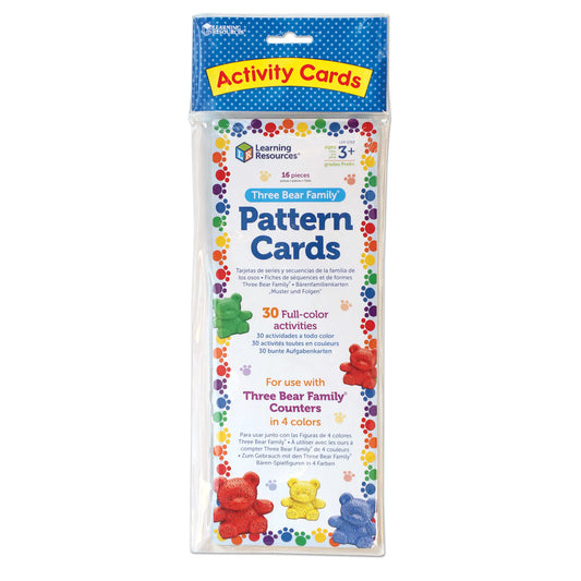 Three Bear Family® Pattern Cards, Set of 16