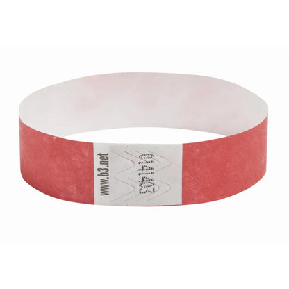 Tear-Resistant Waterproof Security Wristband, 10 x 3/4 Inches
