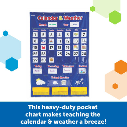 Calendar & Weather Pocket Chart