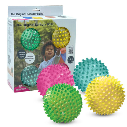 Sensory Balls 4" See Me Set of 4