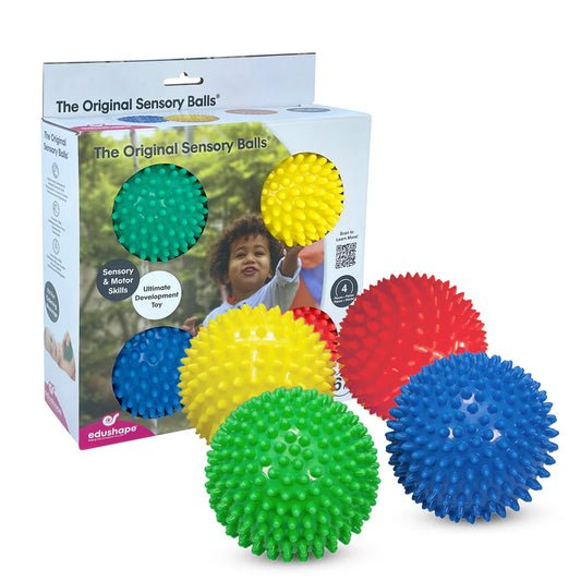 Sensory Balls 4" Opaque Set of 4