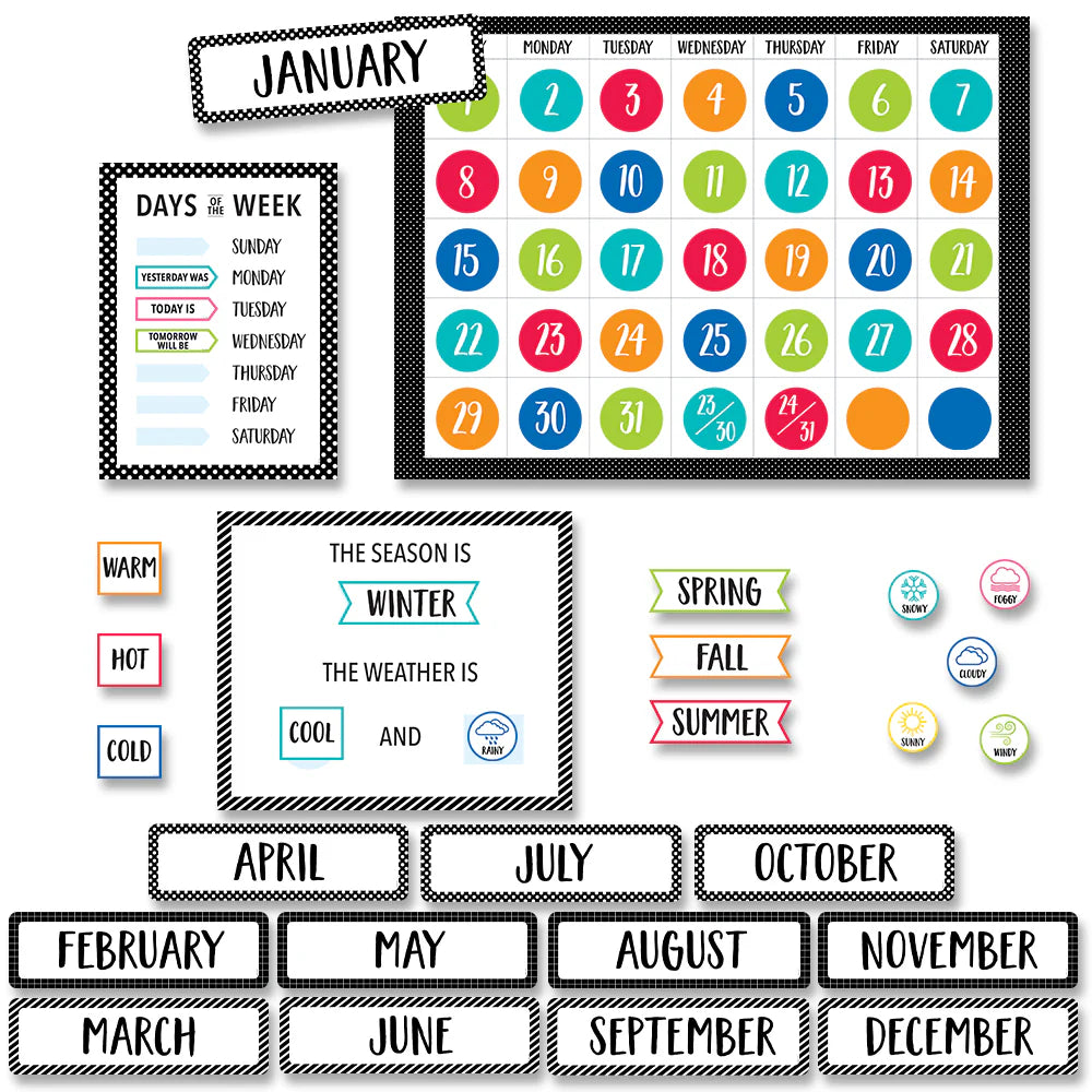 Core Decor Calendar Set