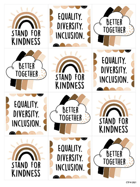 Diversity Rainbow Stickers