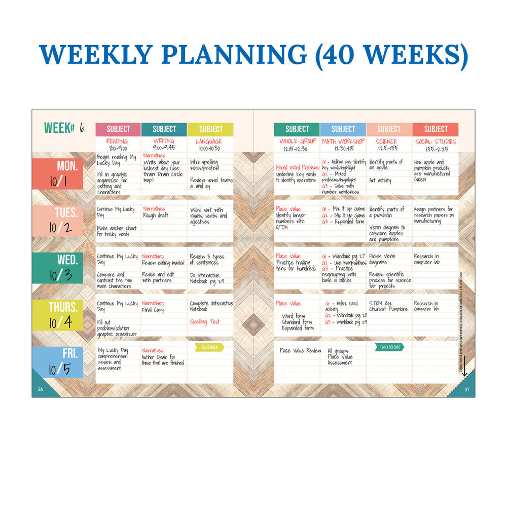 True to You Teacher Planner