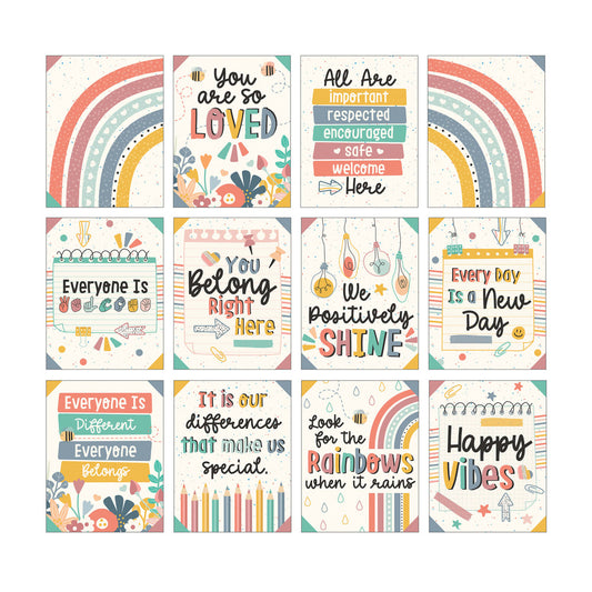 Mini Posters: We Belong Poster Set