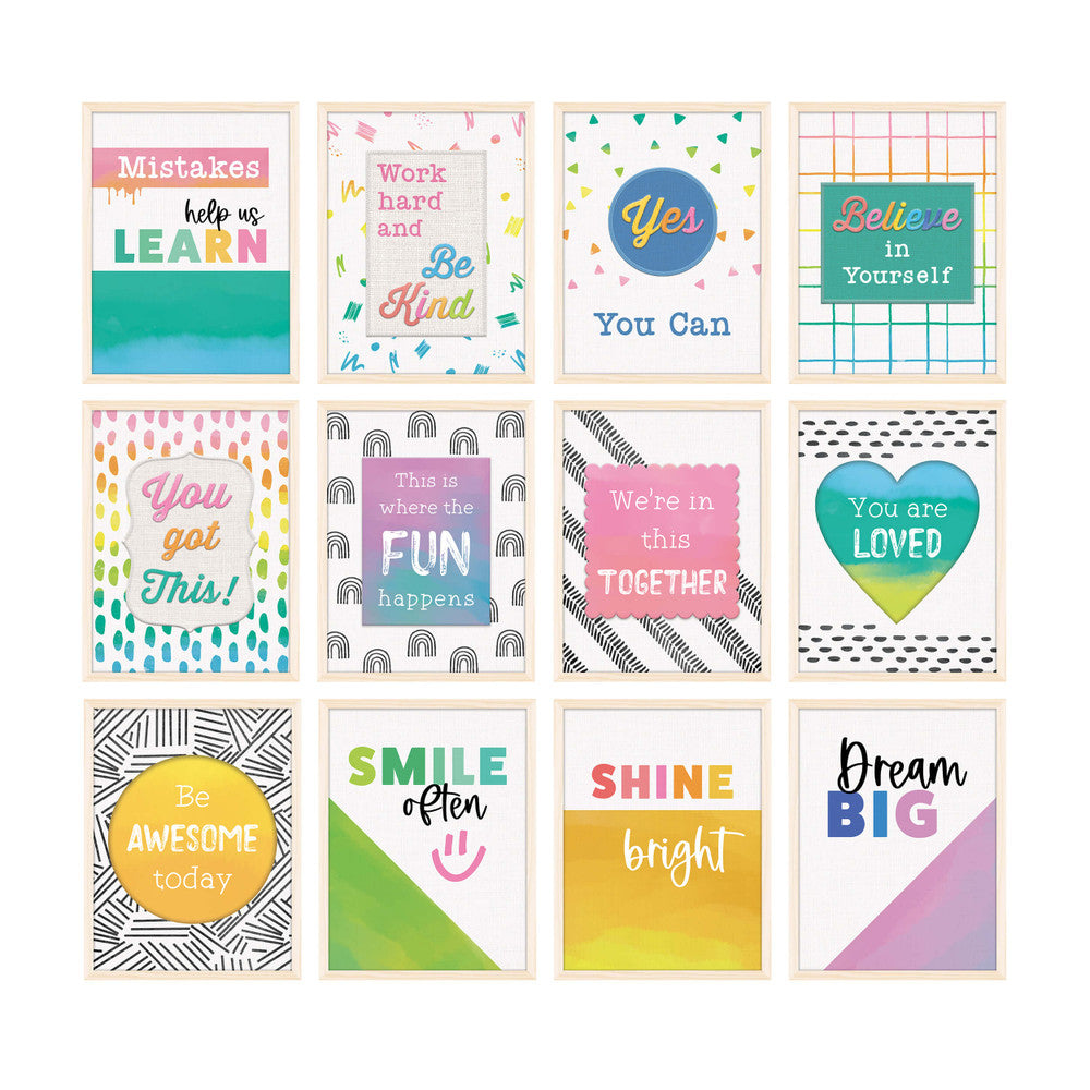 Mini Posters: Creatively Inspired Poster Set