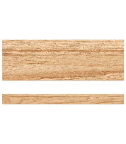 Light Wood Grain Straight Bulletin Board Borders