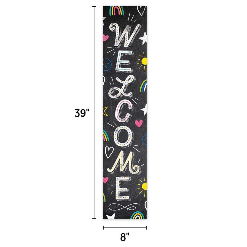 Chalk It Up! Welcome Banner