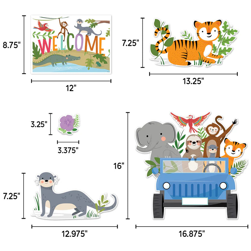 Jungle Friends Bulletin Board