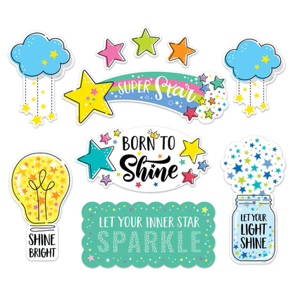 Star Bright Positive Thinking Mini Bulletin Board