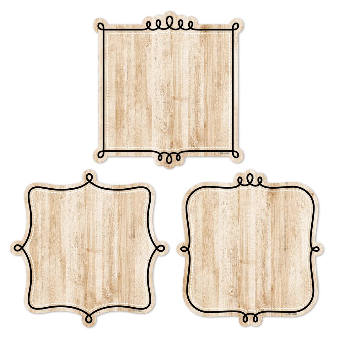 Loop-de-Loop on Wood 6" Designer Cut-Outs