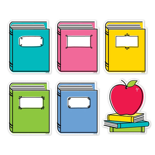 Doodle Books 6" Designer Cut-Outs