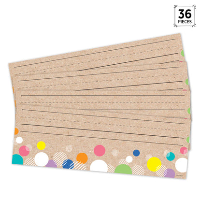 Krafty Pop! Colorful Kraft Bubbles Name Plates