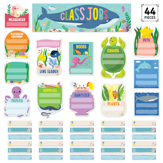 Sea Friends Class Jobs Mini Bulletin Board